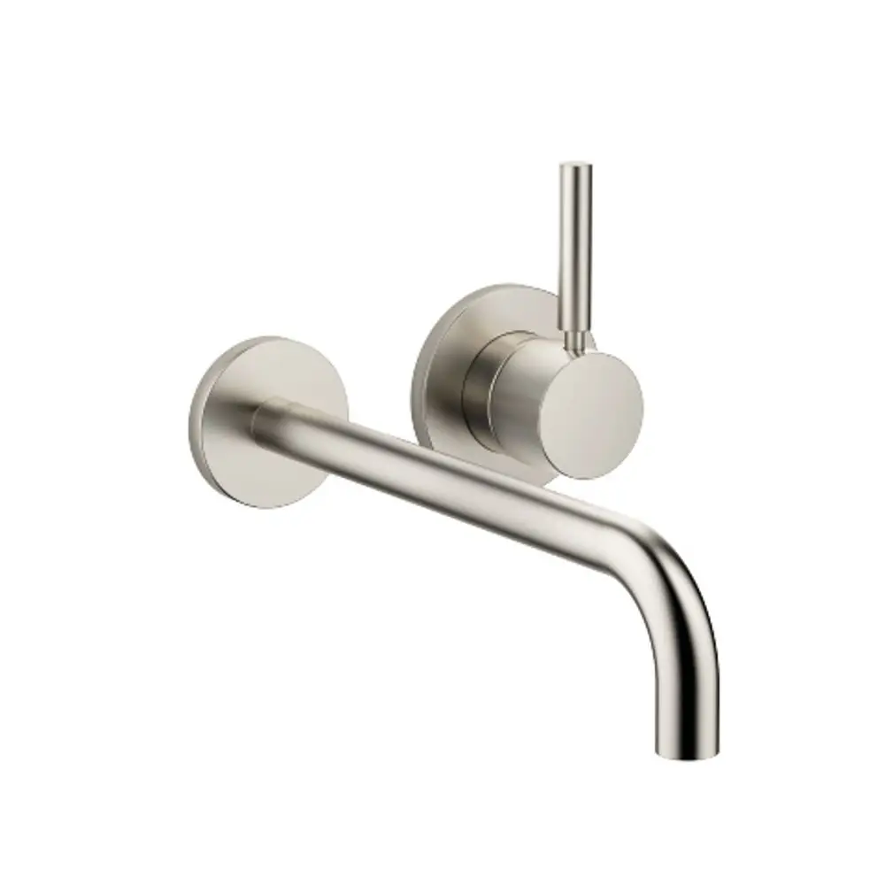 Dornbracht-META-Waschtisch-Wand-Einhandbatterie-ohne Ablaufgarnitur-Ausladung 250mm-platin gebürstet, 36863660-06 Galeriebild 1